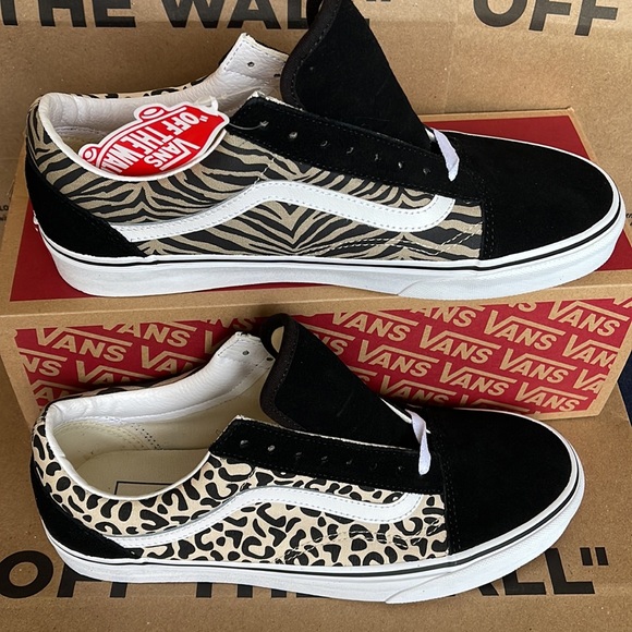 Vans Old Skool Safari Multi Mix/True White mens - Picture 3 of 16